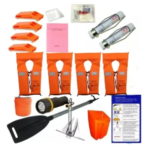 Kit Reglamentario De Seguridad Embarcaciones sin cabina