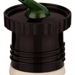 Tapón Cebador Pico Tapa Para Termo 1/1.3/1.4/1.9 Litros Negro