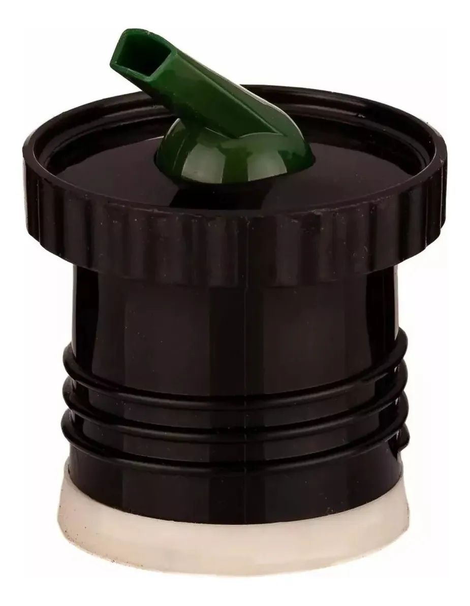 Tapón Cebador Pico Tapa Para Termo 1/1.3/1.4/1.9 Litros Negro